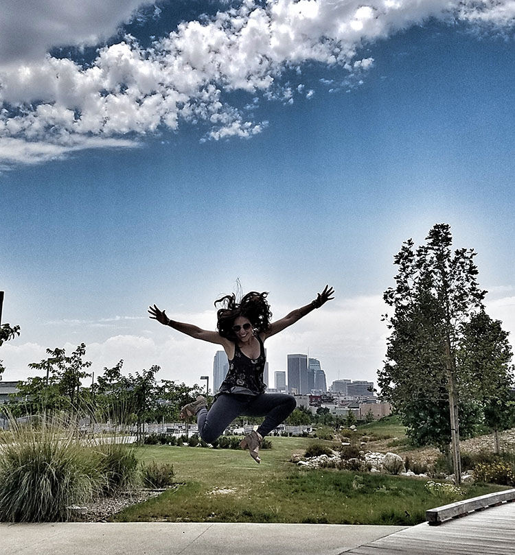 Jumping for JOY at Los Angeles State Historical Park