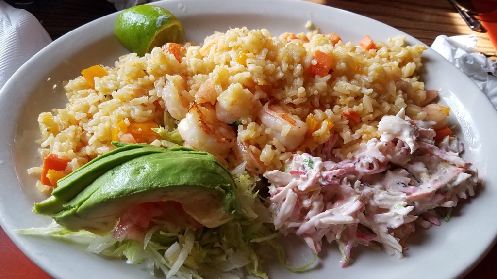 Arroz con Camarones (Rice with shrimp) - Hidden Gems of Chicago Mexican Restaurants