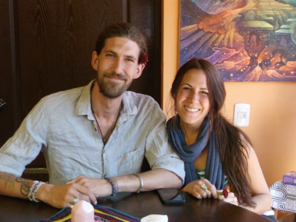 Tati and Tom, Business and Life Partners at Kali Wasi's Spiritual Healing Center in Peru