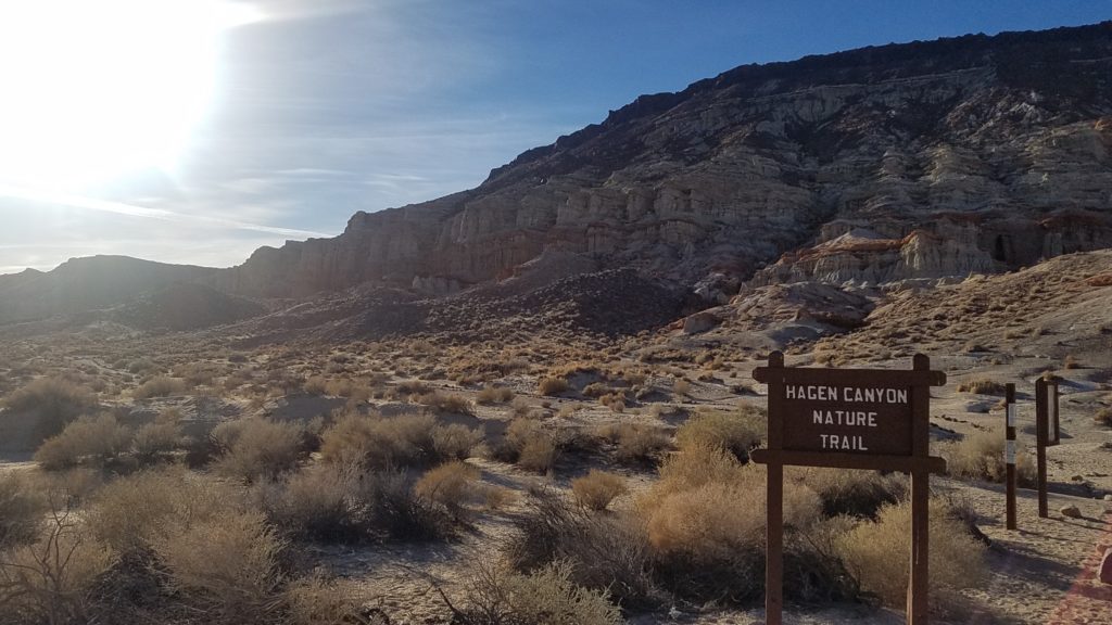 Red Rock Canyon State Park, Hagen Canyon Nature Trail - Last stop on our California Road Trip