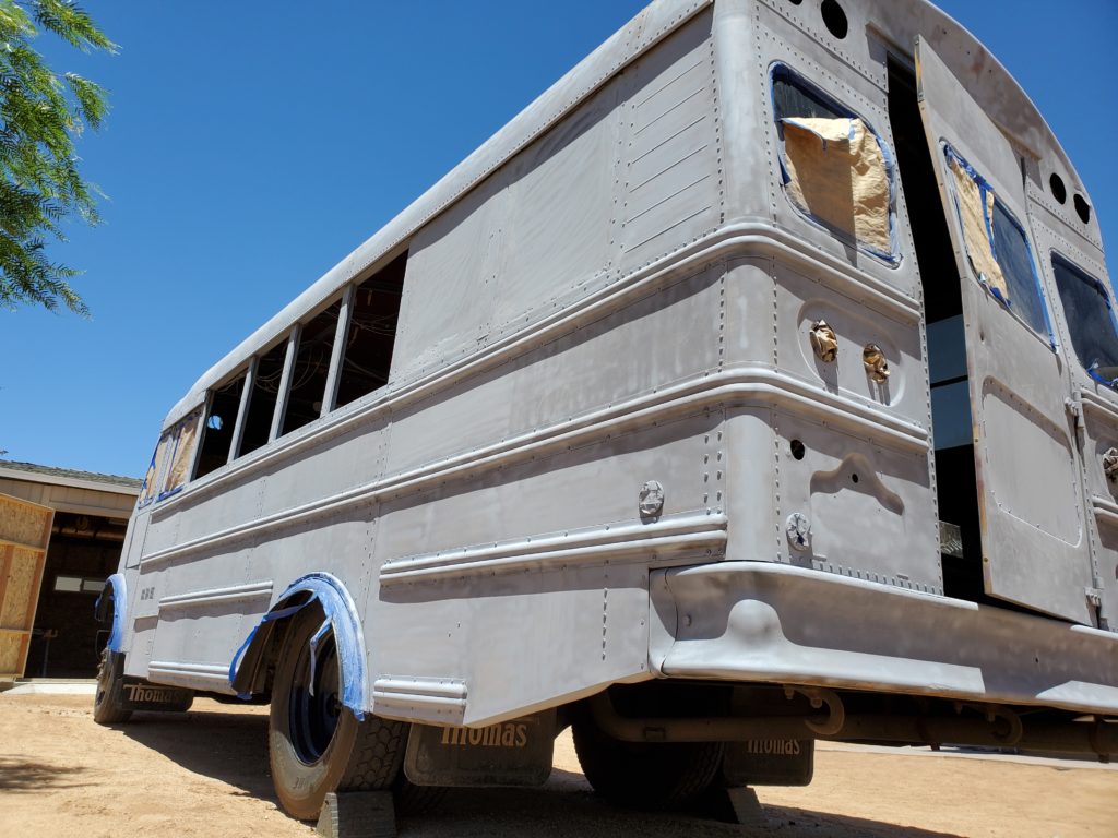 Wow Wagon Bus after Primer