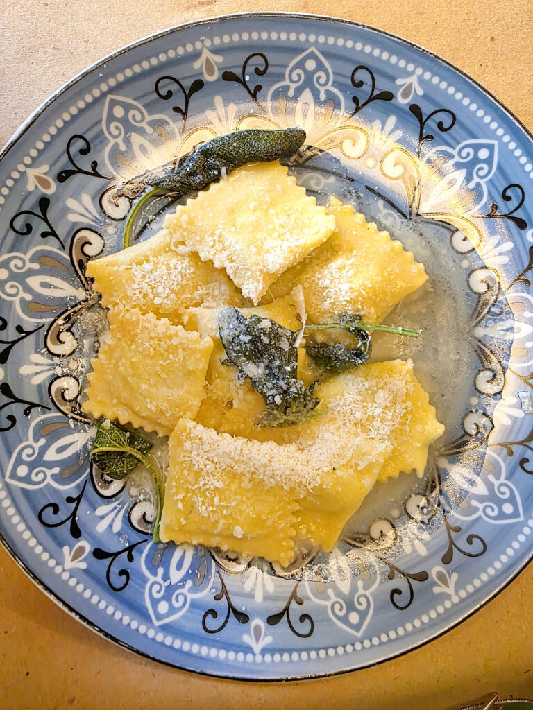 Spinach Ravioli